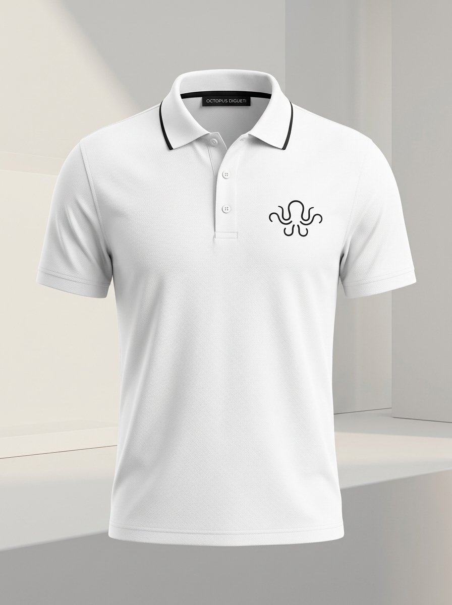 Polo Técnico Monochrome Octopus Digueti